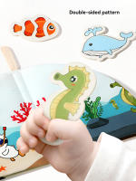 Libro De Tela Para Niños Juguete Educativo De Rociado Y Aprendizaje Temprano Imagen De Alineación Arte De Tela Reutilizable - details 3