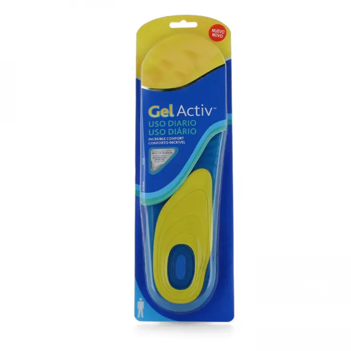 EUROXANTY-Plantillas de Mujer/Hombre en Gel para Uso Diario, Comodidad para Todo el Día, Pack 2 Plantillas, Talla 38-42.42-48 - 1