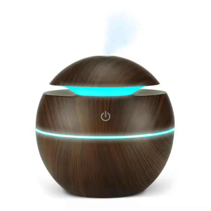 DAM. Humidificador de 130ml con luces Led RGB. 10x10x10cm - 1