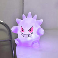 Luz Nocturna LED Gengar Pokemon Pikachu Decoración De Habitación Juguete Para Niños Regalo De Navidad Anime Suave Luz De Noche Para Dormitorio - details 4