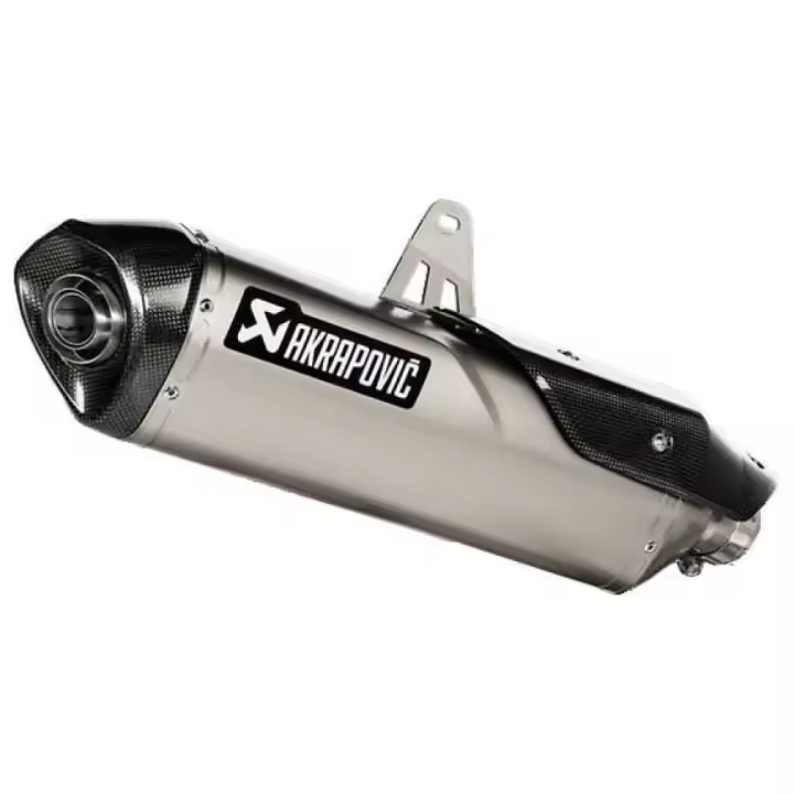 Akrapovic Silenciador Slip On No Homologado Line Titanium Tiger 900 20-21 Ref:s-t9so3-hrt - 1