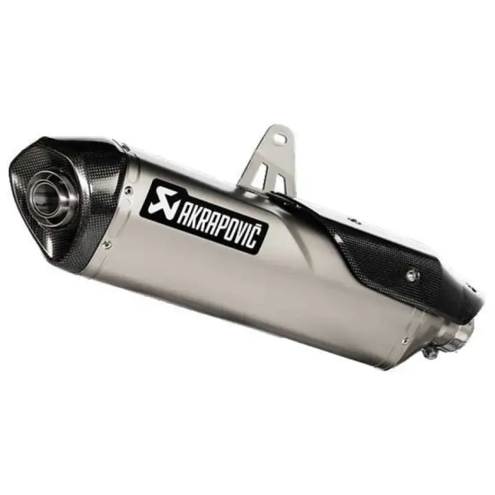 Akrapovic Silenciador Slip On No Homologado Line Titanium Tiger 900 20-21 Ref:s-t9so3-hrt - 1