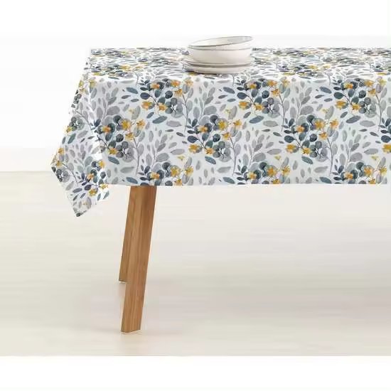 BL BELUM - Mantel Antimanchas Varios Tamaños - Mantel Tacto Extrasuave Color Multicolor - Mantel 100% Made in Spain Tejido 100% algodón orgánico - Mantel Modelo 0120-377 - 1