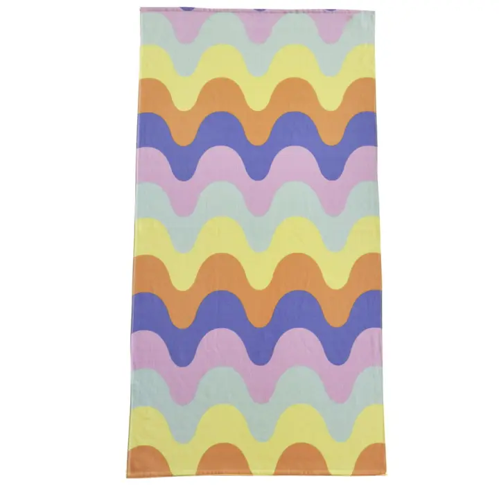 CASTMA GARANTIA DE ALTA CALIDAD - Toalla de Playa Estampada POP 100% Algodón 86x160cm - 1