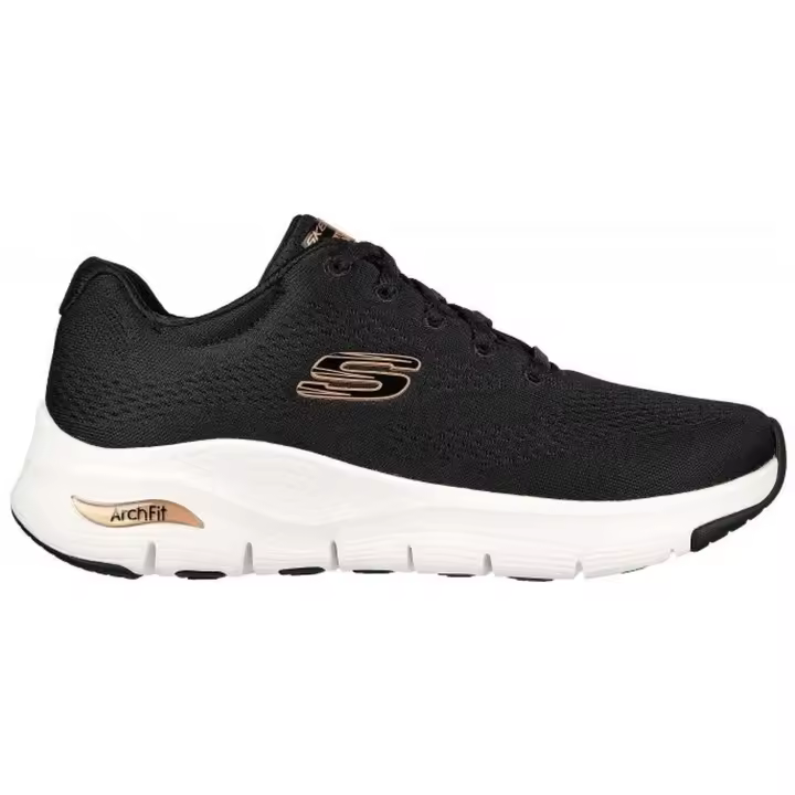 Zapatillas Skechers Arch Fit para mujer en color negro - 1