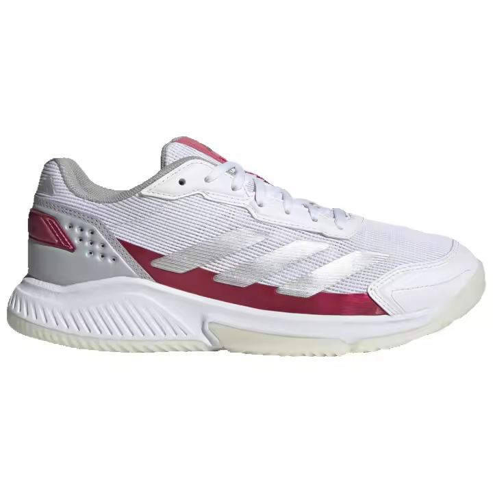 Zapatillas Adidas Courtquick W blanco para mujer. Suela Adiwear apto para pádel y tenis - 1