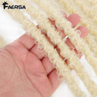 Extensiones De Cabello Sintético Butterfy Locs Crochet Meche Faux Locks Trece Mechas Extensiones De Traviesa Para Negros - details 15