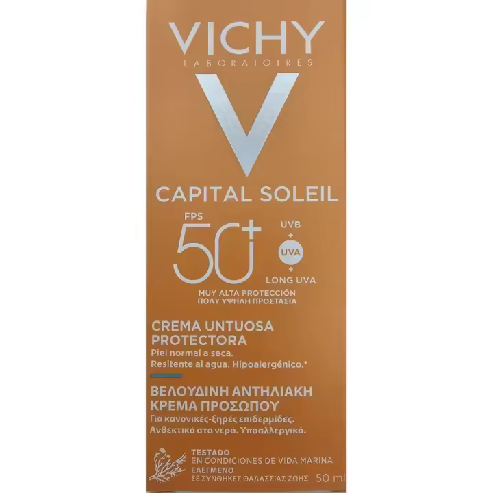 VICHY CAPITAL SOLEIL FLUIDO FACIAL TACTO SECO SPF 50 - 1