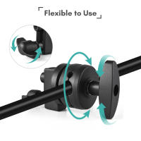 Adaptador De Montaje Multi-Funcional Para Trípode Cabeza Giratoria De Alta Resistencia Soporte De Mano Para Extensión De Brazo De Grabación - details 4