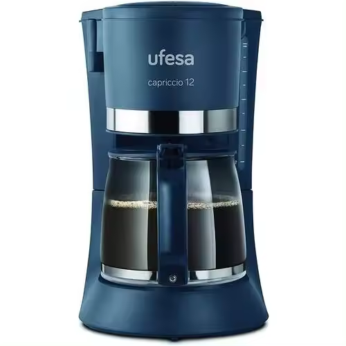 Cafetera de Goteo 12 Tazas Ufesa 71604776 Capriccio Azul - 1