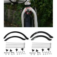 Juego De Parachoques Plegables Para Bicicleta 14'' 20'' Sistema De Freno Universal Accesorios Para Ruedas Montaje Incluido - details 4