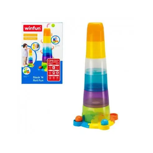 TORRE APILABLE GIGANTE WINFUN Raíz PRIMERA INFANCIA Todos los juguetes - 1