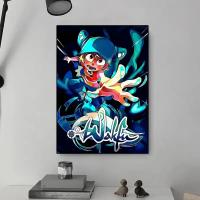 Póster De Lienzo HD Wakfu Personalizable Arte De Pared Para Juego Cool Decoración De Hogar Estilo Clásico Material De Lienzo Forma Rectangular Horizontal - details 1