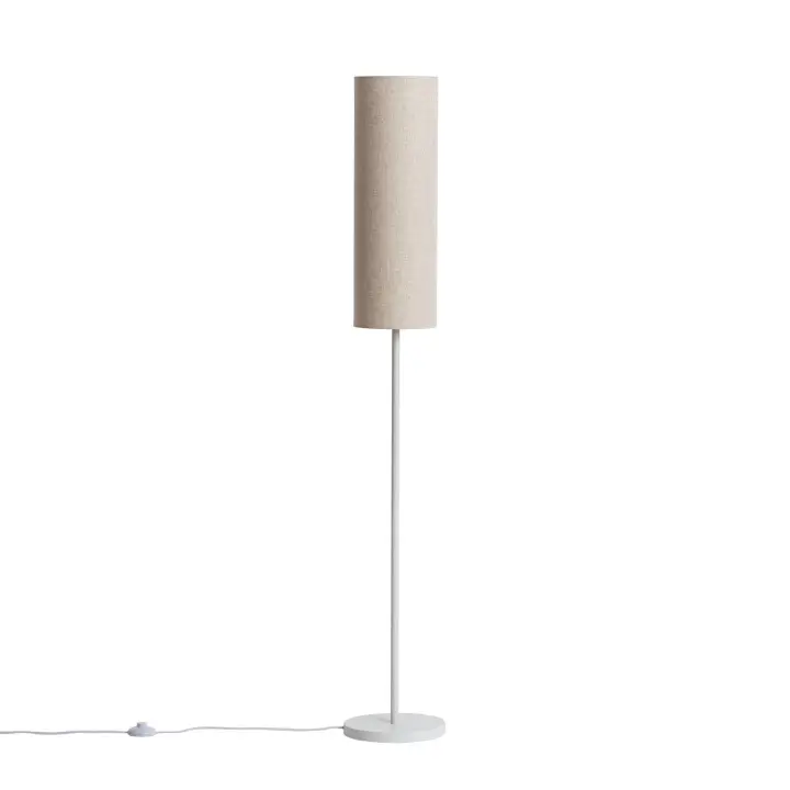 Ledkia Lámpara de Pie Metal Elan Blanco - 1