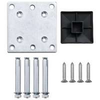 Vidaxl Panel de Valla WPC Negro 175x105 Cm - details 5