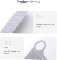 Mini tablero de lavado, tablero de lavado antideslizante para lavado de ropa lavado a mano - details 0