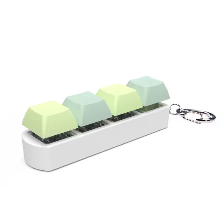 Juguete De Teclado Botón De Estresor DIY Alivio De Estrés Para Fiesta Cadena De Miedos Juguete De Dedo Cubierta De Teclado - 1