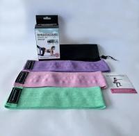 Banda De Resistencia De Tela Para Glúteos Y Piernas 3Pcs Ejercicio De Squat Y Estiramiento Elasticidad Para Gimnasio Y Yoga Equipo De Acondicionamiento Físico - details 2