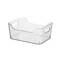 Caja De Almacenamiento Transparente Organizador De Escritorio Para Cocina Y Cosméticos Cesta De Almacenamiento Ecológica Moderna - details 5