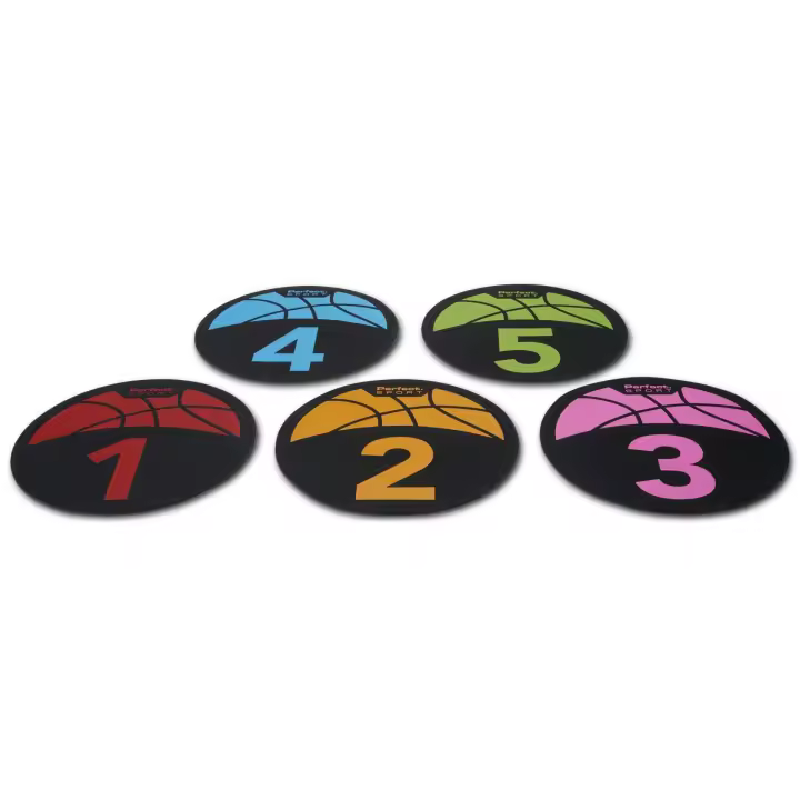 Marcadores de posición de tiro de baloncesto sklz 5 unidades - 1