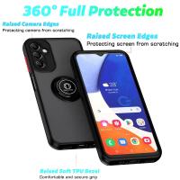Estuche Mate Antichoque Para Samsung Galaxy A11 A24 A25 A33 A34 A54 A05S A15 Con Anillo Magnético Soporte Y Protección Completa - details 9
