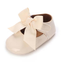 Zapatos De Princesa Para Bebé Niña En Lace Blanca Mocasines Con Lazo Y Borde Antideslizante De Goma Primera Calzado Para Caminar - details 152