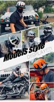 Casco Moto Retro Clásico Alemán Para Hombres Y Mujeres Apropiado Para Motocicletas Material ABS Medio Cabeza DOT Aprobado - details 5