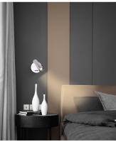 Lámpara De Pared LED De Interior Con Interruptor En Latón Decorativa Para Dormitorio Y Habitación De Hotel Iluminación Para Lectura Nocturna - details 8