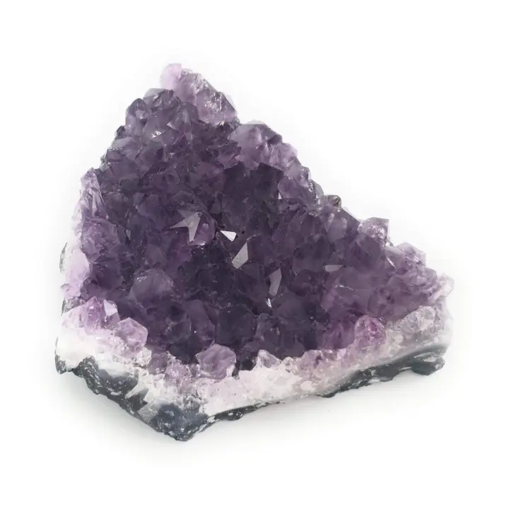 Valmoni Sport Mini Drusa de Amatista Calidad Extra Menos 60g Gema Geoda Cristal Cuarzo Mineral Drusita - 1
