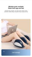 Masajeador De Pies Eléctrico Con Terapia De Salud Calefacción Infrarroja Relajación Masa Corporal Rodillo Vibrador Control Remoto - details 7