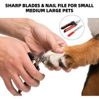Tijeras De Uñas Para Mascotas De Acero Inoxidable Ahorran Tiempo Y Esfuerzo Para Perros Y Gatos Suministros De Peluquería Para Mascotas - details 1