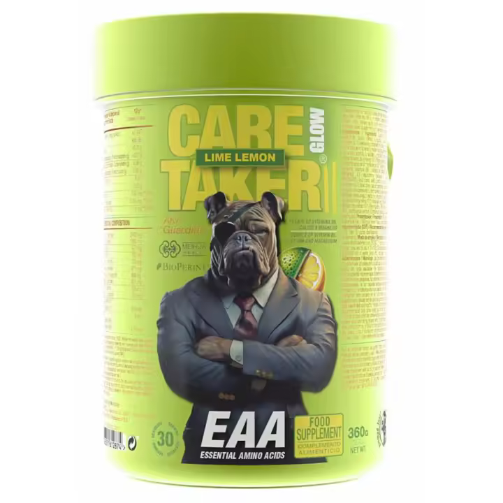 Caretaker II Glow® Aminoácidos esenciales de ZoomadLabs - Varios Sabores 360g + REGALO - 1