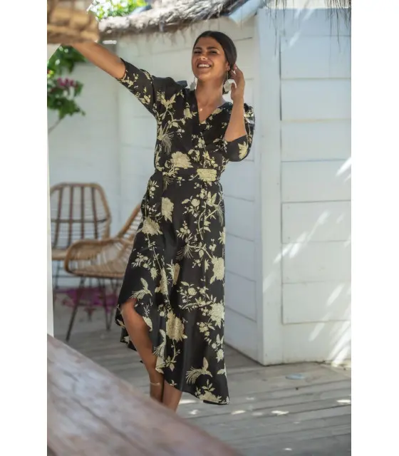 VESTIDO KAVALA CRUZADO SUNSET & MOON Sunset and Moon PV2397C - 1