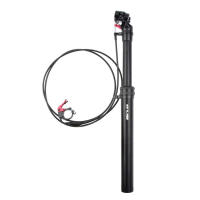 Poste De Silla De Bicicleta De Montaña Ajustable Con Control Remoto 27.2mm Accesorio De Bicicleta Con Suspensión - details 6
