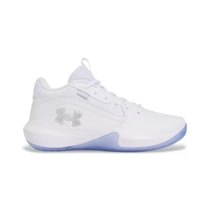 Under Armour | Zapatillas de baloncesto de piel Lockdown 7 blanco - 1