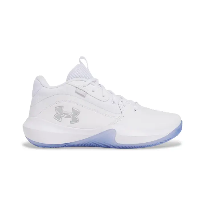 Under Armour | Zapatillas de baloncesto de piel Lockdown 7 blanco - 1