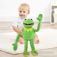 Kermit The Frog Plush de Plush para niños y niños, The Puppet Movie Show Muñeca de Rana suave para rol-24 pulg - details 3