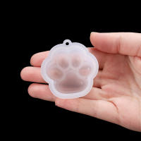 Molde De Silicona En Forma De Pata De Gato Para Colgantes De Resina Epoxy DIY Herramientas Para La Creación De Joyas Y Manualidades - details 6