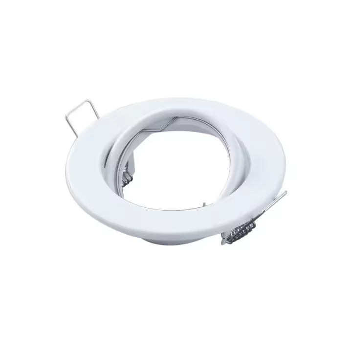 10pcs Modernos Spot De Techo Con Soporte Y Encaje Metálico Para Luz LED Fuente De Luz MR16 GU10 Incluida Estudio - 1