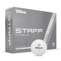 WILSON - Bolas de Golf Wilson STAFF Model X Blancas- Paquete de 12 bolas Premium Blancas - details 0