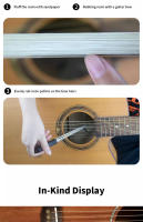 Accesorio De Guitarra 2-en-1 Cuerda Bow Que Crea Sonido De Cello Y Violín Doble Cara Herramienta De Arrastre Y Pulido Universal - details 6