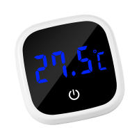 Termómetro Para Acuario De Precisión Alta Pantalla Digital LED Medidor De Temperatura Para Tanque De Peces Dual Display Blanco - details 7