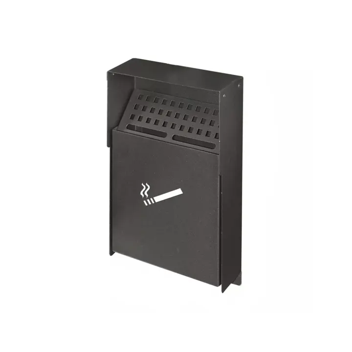 Mediawave Store Turn Off Wall Cigarettes Iron Grey Art. 80.B Cenicero de pared 24x8x34 cm - 1