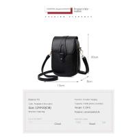 Bolso De Hombro Para Mujer Mini Multifuncional De Cuero Sintético Microfibra Estilo Fashion Cierre Hasp Múltiples Usos Para Teléfono Móvil Deporte - details 16