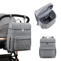 Bolso De Diaper Multifuncional Grande Y Resistente Al Agua Para Viajes Con Capacidad Para Mudanzas De Bebé Nueva Vida Portátil - details 5
