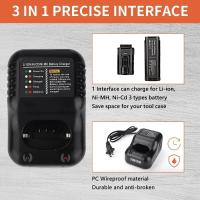 Cargador De Batería EU Plug Para Paslode 7.2V Li-ion 902600 B20543 6V Ni-CD/Ni-MH 404400 900400 900420 900200 900600 Accesorio De Cargador - details 3