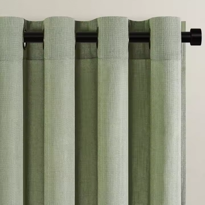 Topfinel Cortinas Blancas Lino Visillos Dormitorio Salon Modernas 2 Piezas Translucidas Boho Cortinas con Ojales Modernas Decorativas 140x240cm - 1