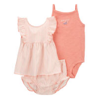 Nueva ropa de verano para niñas, pantalones cortos de manga corta, camisetas, trajes de tres piezas. - details 0