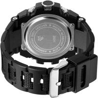 Reloj analógico digital, reloj resistente a golpes para hombre, reloj digital con alarma multifunción, reloj deportivo LED con manecillas luminosas. - details 2
