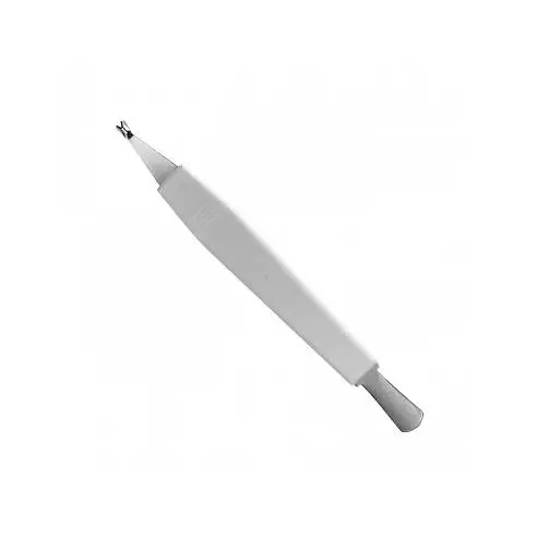Pollie Cortacutícula Blanco 01336 - Herramienta de Precisión para el Cuidado de Uñas - 1